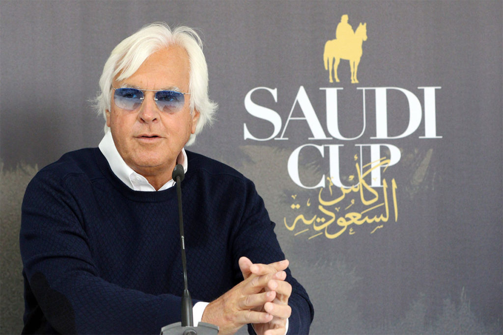 Trainer Bob Baffert