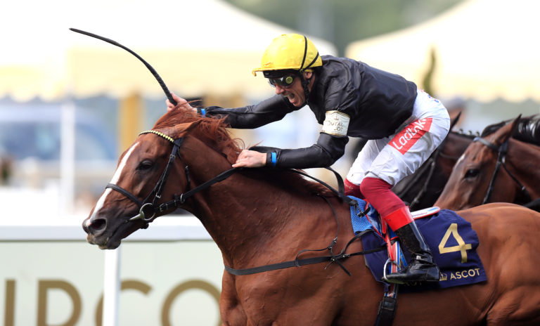 Frankie Dettori had so many big days with Stradivarius, winning the Gold Cup three times 